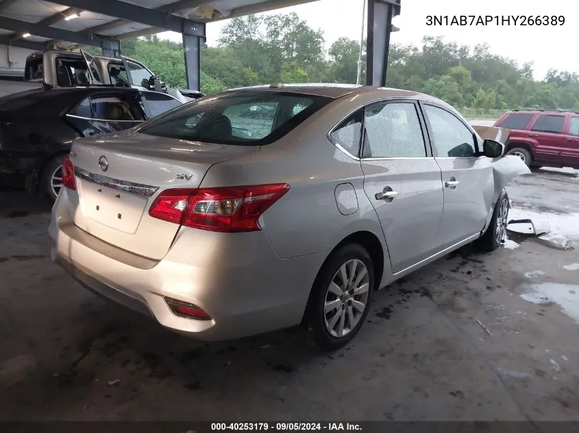 3N1AB7AP1HY266389 2017 Nissan Sentra S/Sv/Sr/Sl