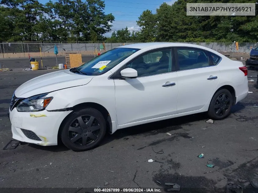 2017 Nissan Sentra S VIN: 3N1AB7AP7HY256921 Lot: 40267899