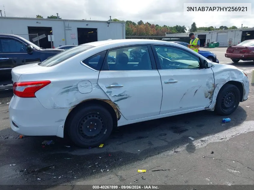 3N1AB7AP7HY256921 2017 Nissan Sentra S