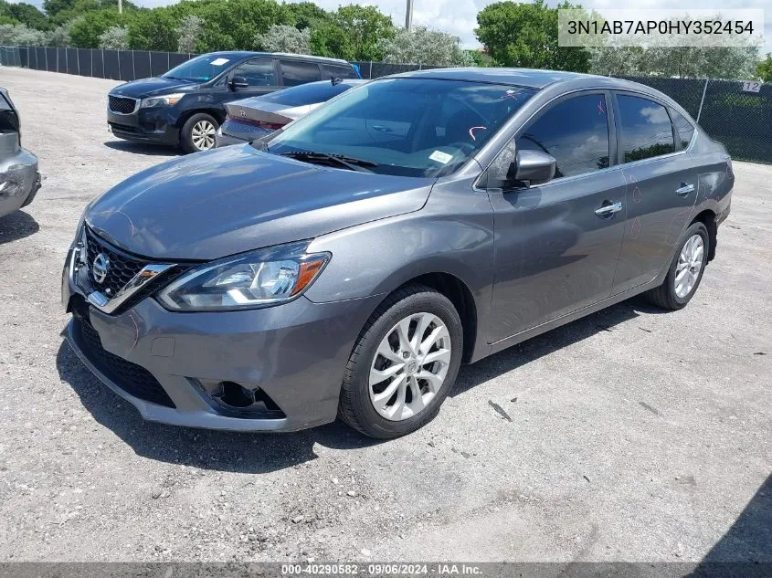 3N1AB7AP0HY352454 2017 Nissan Sentra Sv