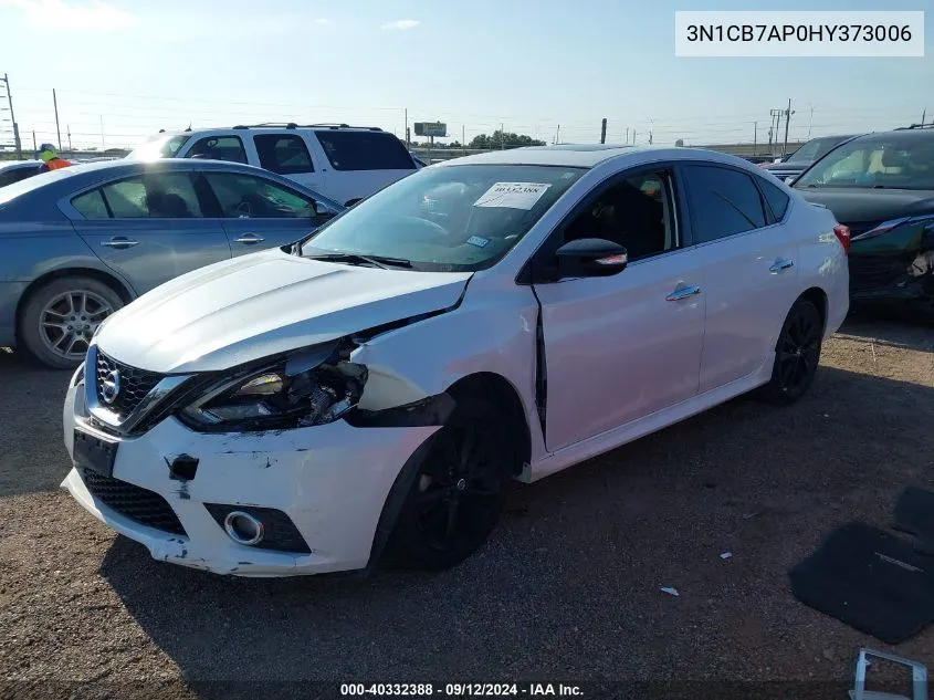 2017 Nissan Sentra Sr Turbo/Nismo VIN: 3N1CB7AP0HY373006 Lot: 40332388