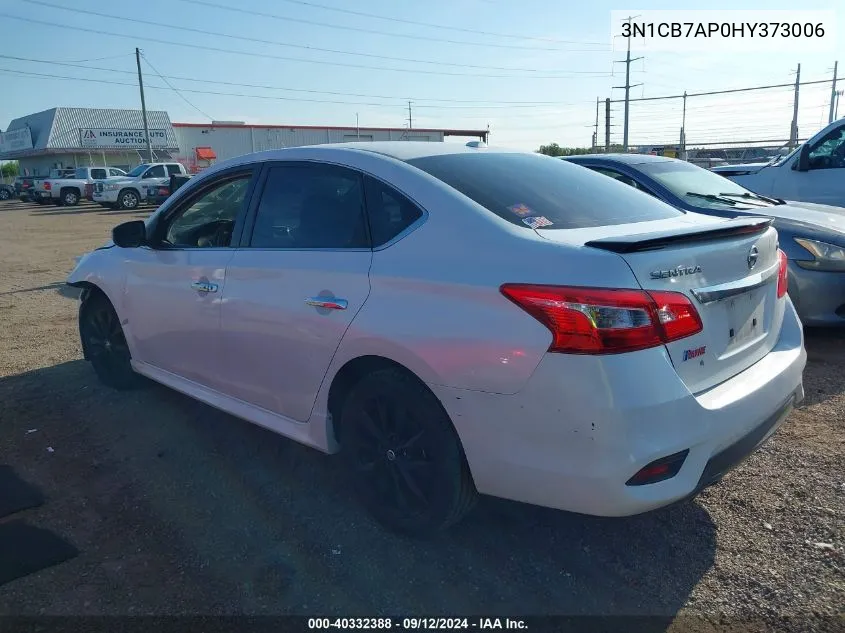 2017 Nissan Sentra Sr Turbo/Nismo VIN: 3N1CB7AP0HY373006 Lot: 40332388