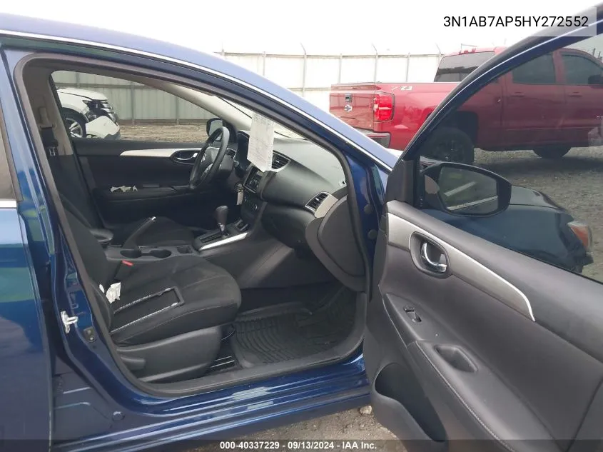 3N1AB7AP5HY272552 2017 Nissan Sentra S