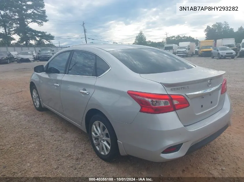 2017 Nissan Sentra S VIN: 3N1AB7AP8HY293282 Lot: 40355188