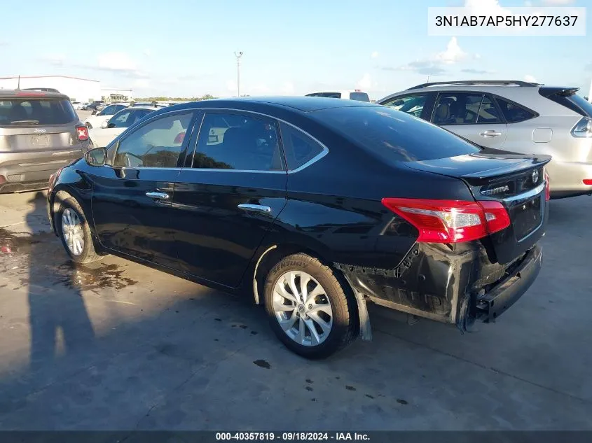 3N1AB7AP5HY277637 2017 Nissan Sentra S