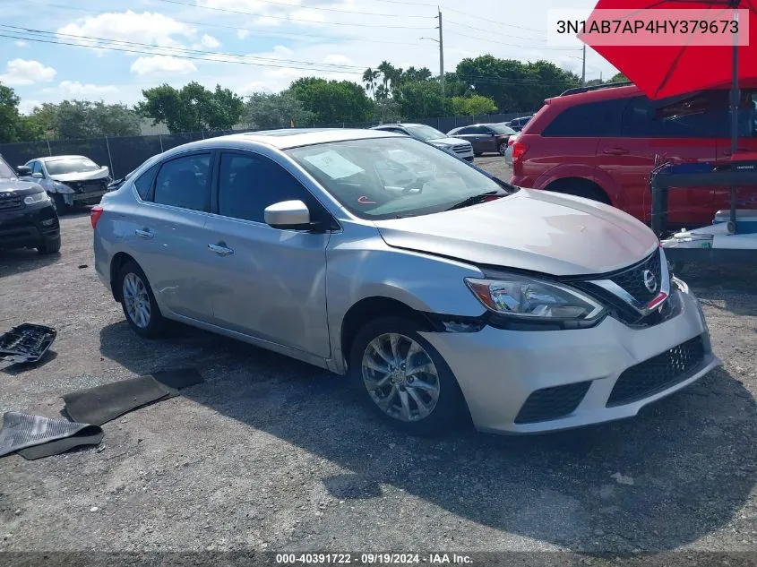 2017 Nissan Sentra Sv VIN: 3N1AB7AP4HY379673 Lot: 40391722