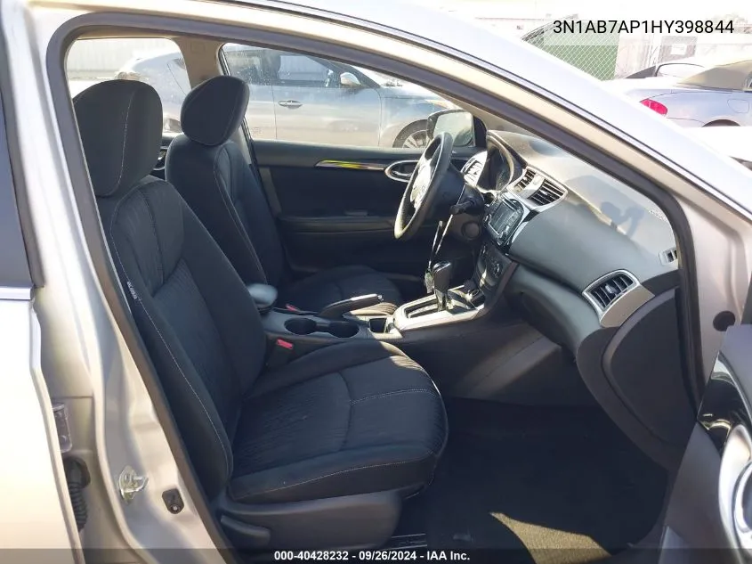 3N1AB7AP1HY398844 2017 Nissan Sentra Sv