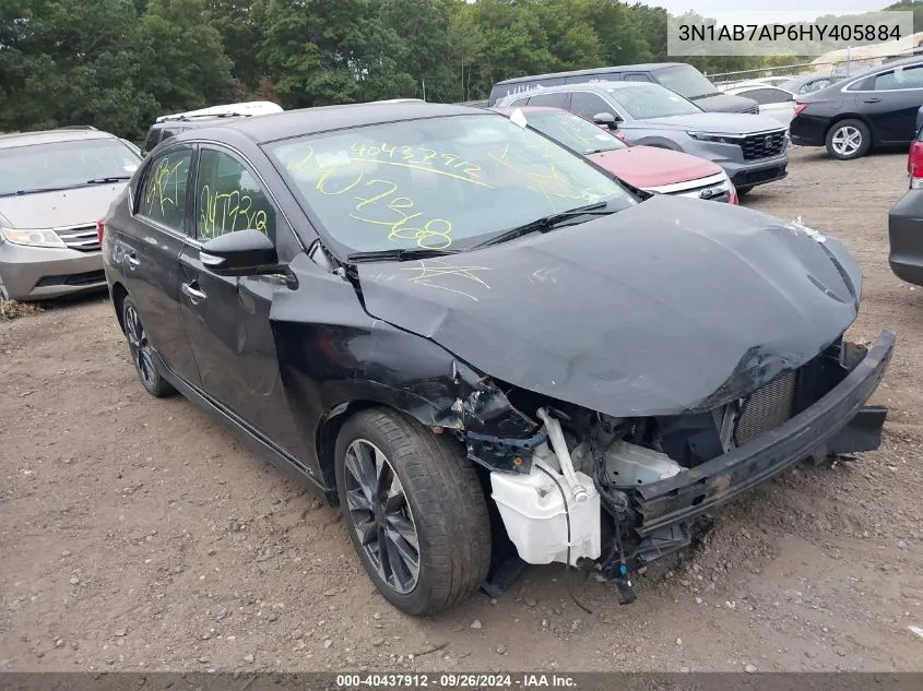 2017 Nissan Sentra Sr VIN: 3N1AB7AP6HY405884 Lot: 40437912