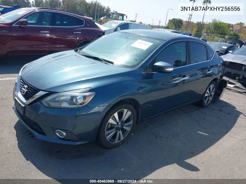 2017 Nissan Sentra Sl VIN: 3N1AB7APXHY256556 Lot: 40463969