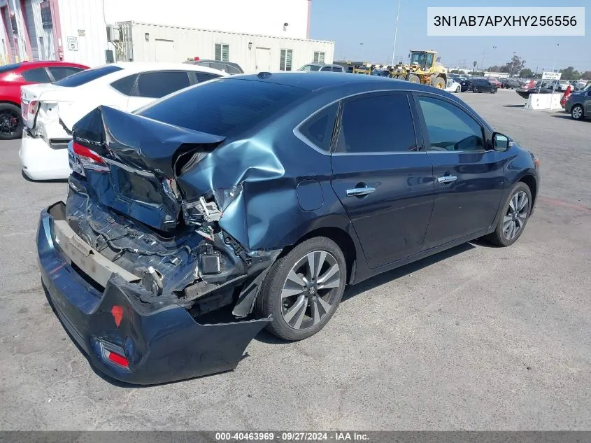 2017 Nissan Sentra Sl VIN: 3N1AB7APXHY256556 Lot: 40463969