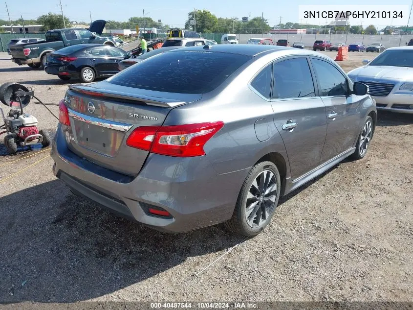 3N1CB7AP6HY210134 2017 Nissan Sentra Sr Turbo