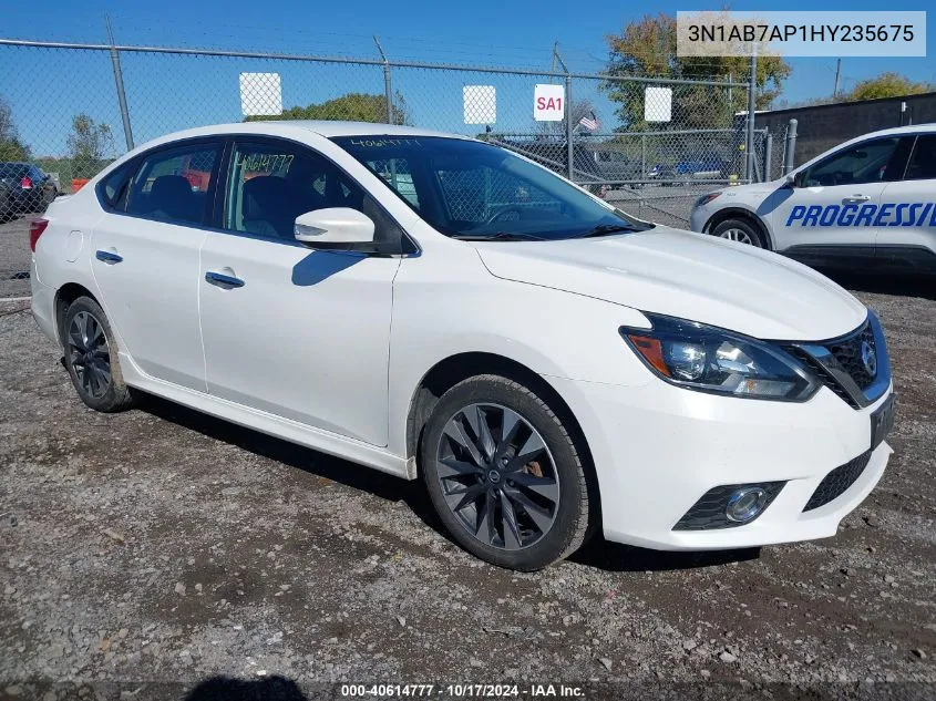 2017 Nissan Sentra Sr VIN: 3N1AB7AP1HY235675 Lot: 40614777