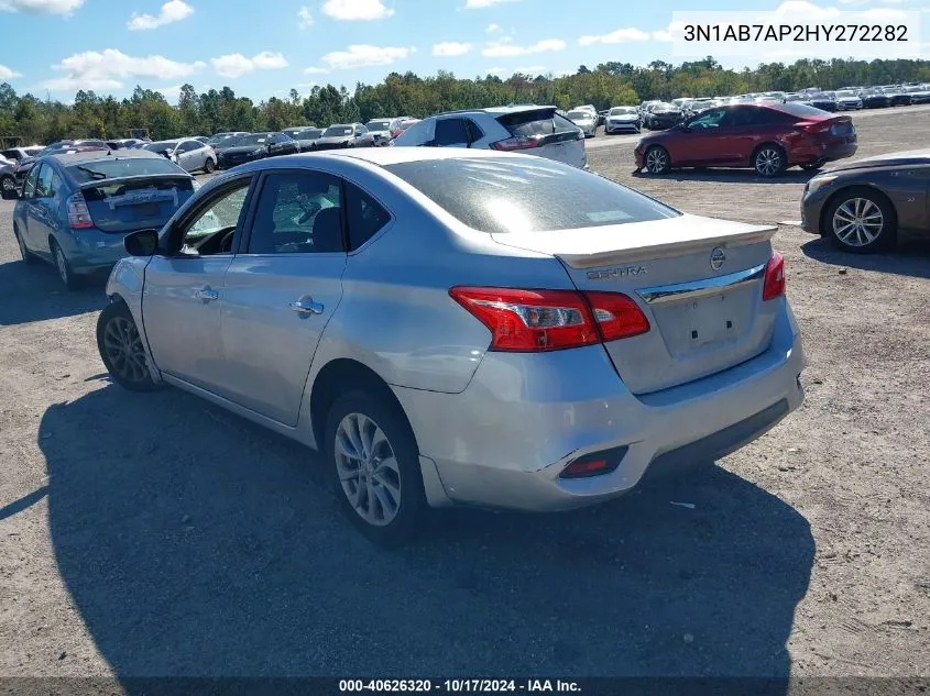 3N1AB7AP2HY272282 2017 Nissan Sentra S