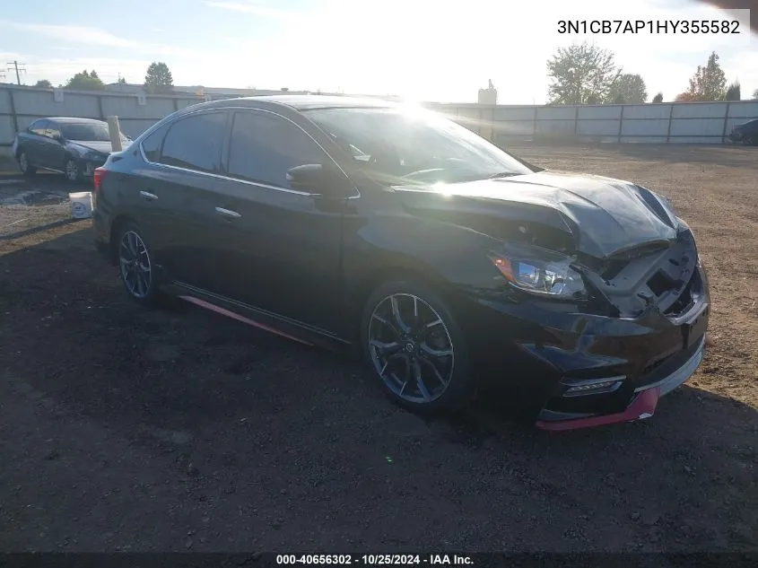 3N1CB7AP1HY355582 2017 Nissan Sentra Nismo