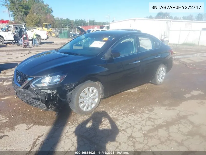 2017 Nissan Sentra S VIN: 3N1AB7AP0HY272717 Lot: 40855626