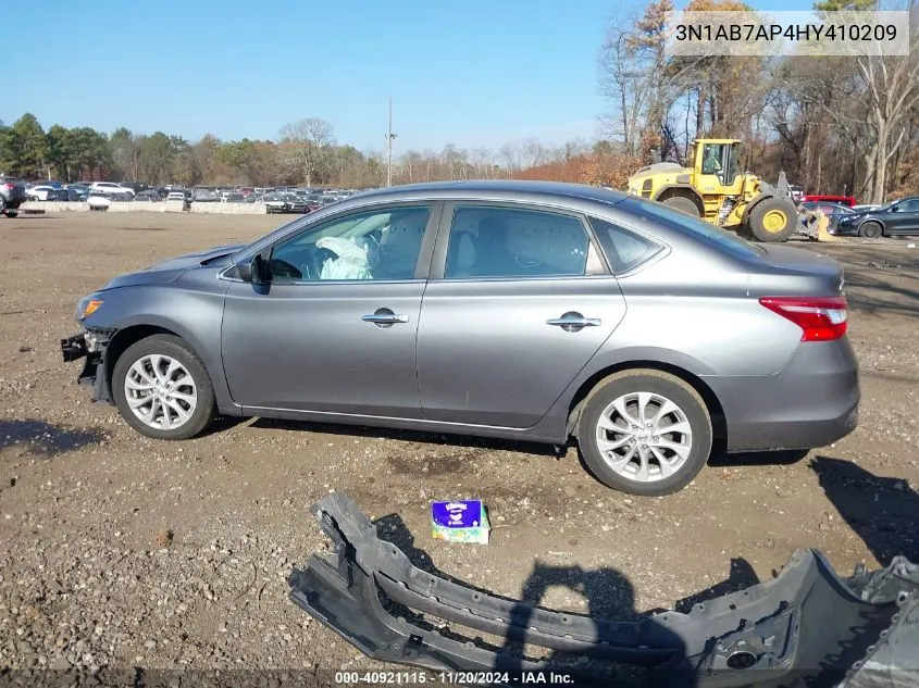 2017 Nissan Sentra Sv VIN: 3N1AB7AP4HY410209 Lot: 40921115