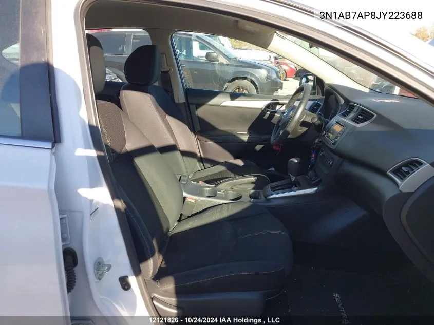 3N1AB7AP8JY223688 2018 Nissan Sentra