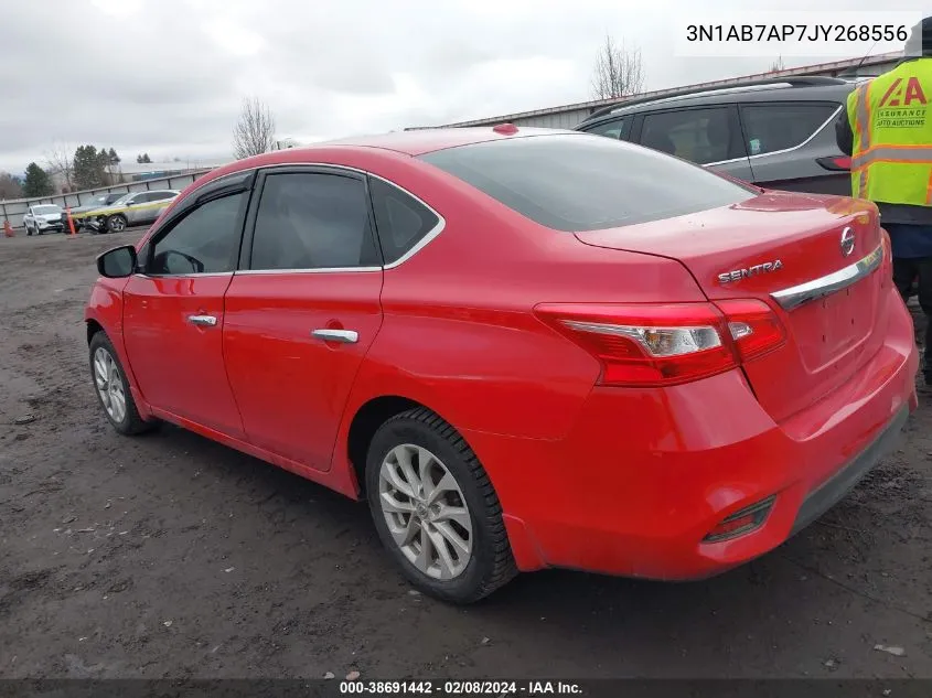 2018 Nissan Sentra Sv VIN: 3N1AB7AP7JY268556 Lot: 38691442