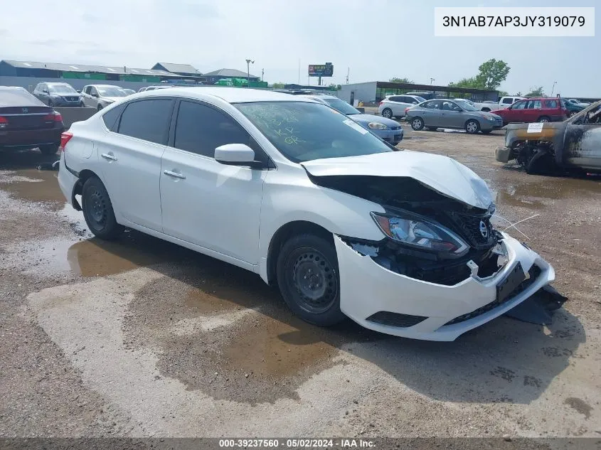 3N1AB7AP3JY319079 2018 Nissan Sentra S