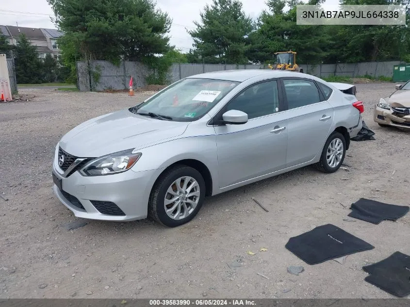 2018 Nissan Sentra Sv VIN: 3N1AB7AP9JL664338 Lot: 39583990