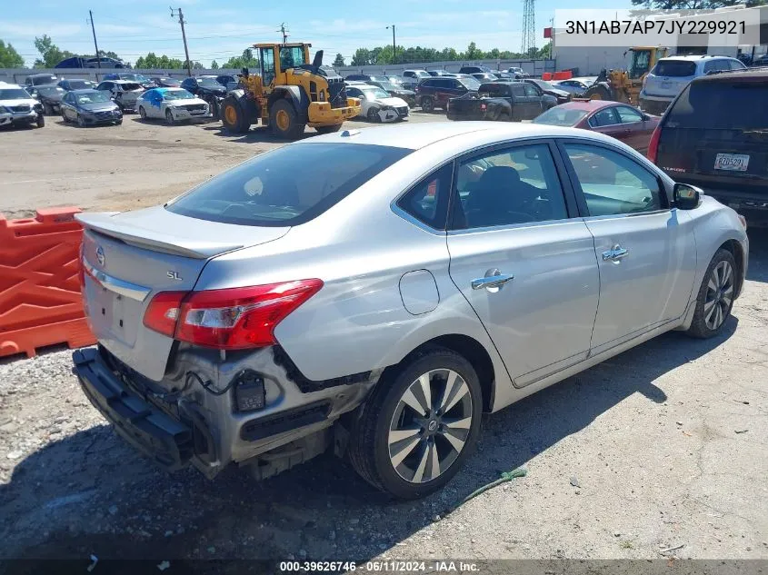 3N1AB7AP7JY229921 2018 Nissan Sentra Sl