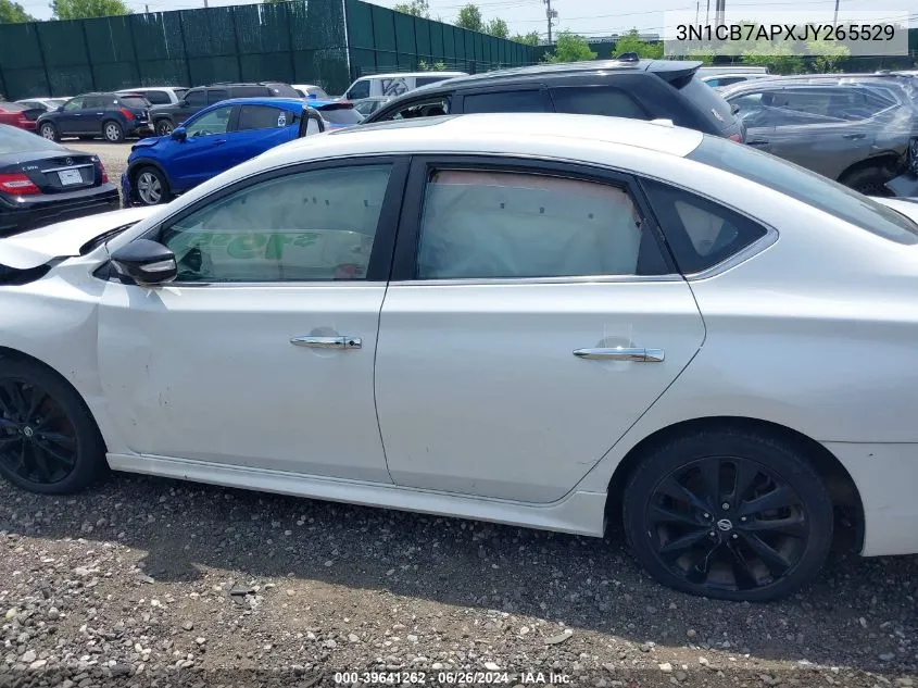 3N1CB7APXJY265529 2018 Nissan Sentra Sr Turbo