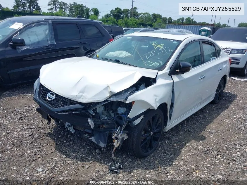 2018 Nissan Sentra Sr Turbo VIN: 3N1CB7APXJY265529 Lot: 39641262