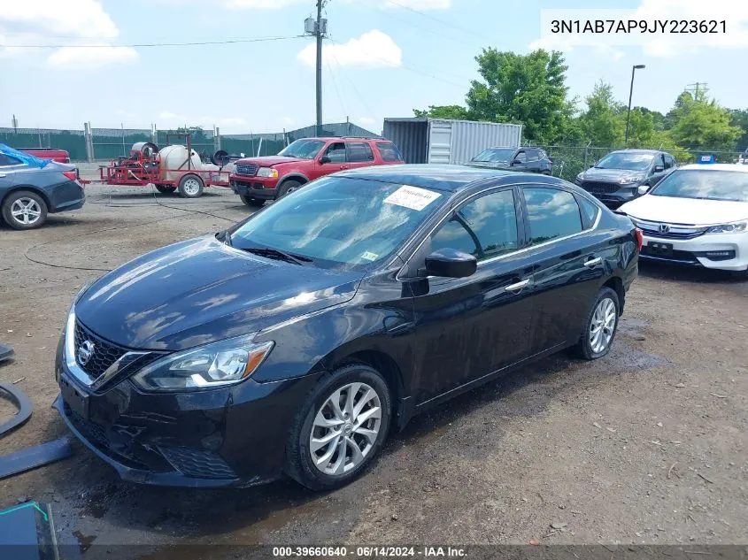 2018 Nissan Sentra Sv VIN: 3N1AB7AP9JY223621 Lot: 39660640