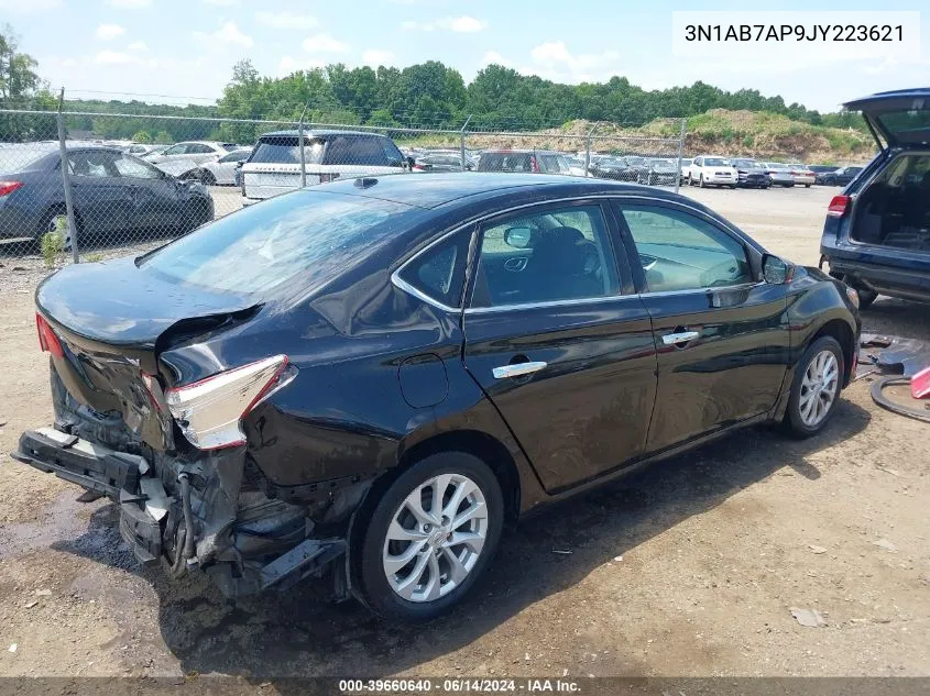 2018 Nissan Sentra Sv VIN: 3N1AB7AP9JY223621 Lot: 39660640