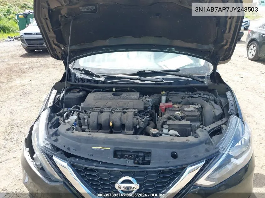 3N1AB7AP7JY248503 2018 Nissan Sentra S