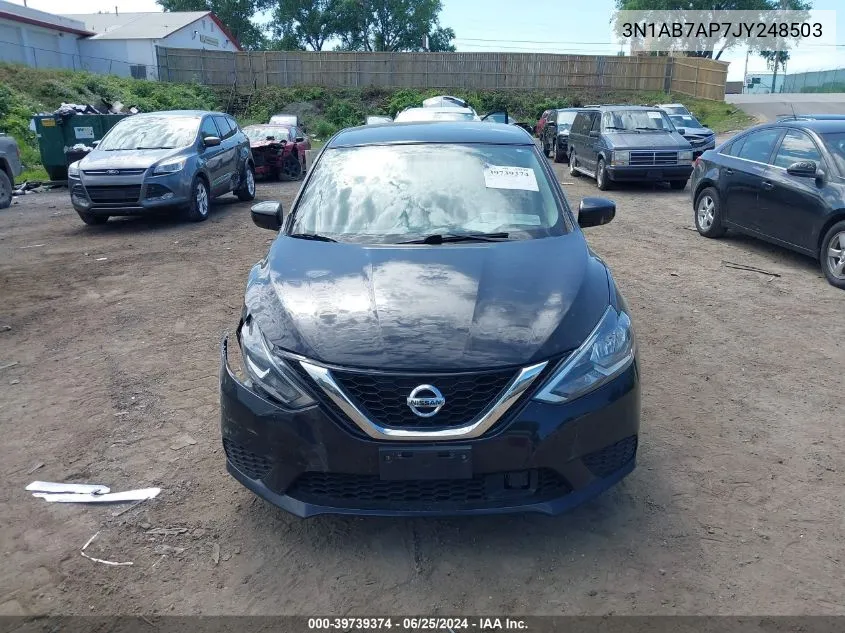 3N1AB7AP7JY248503 2018 Nissan Sentra S