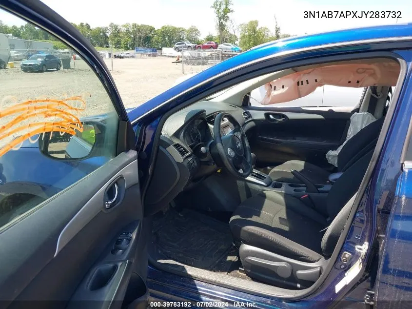 3N1AB7APXJY283732 2018 Nissan Sentra S