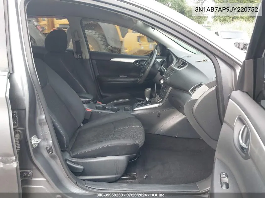 3N1AB7AP9JY220752 2018 Nissan Sentra S