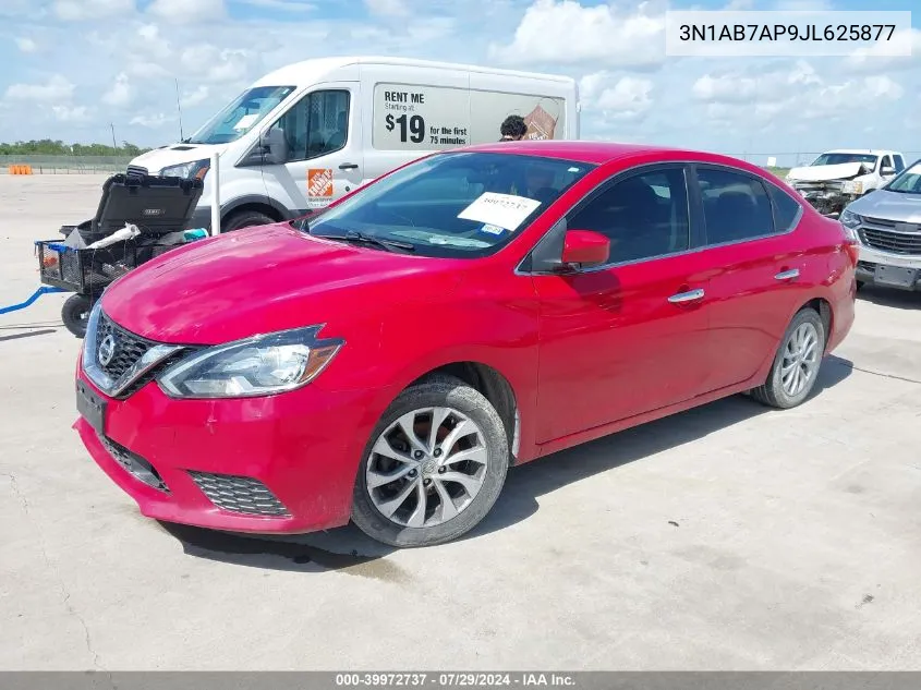 3N1AB7AP9JL625877 2018 Nissan Sentra Sv