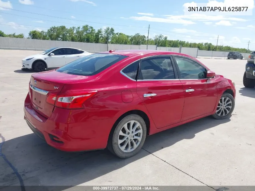 3N1AB7AP9JL625877 2018 Nissan Sentra Sv