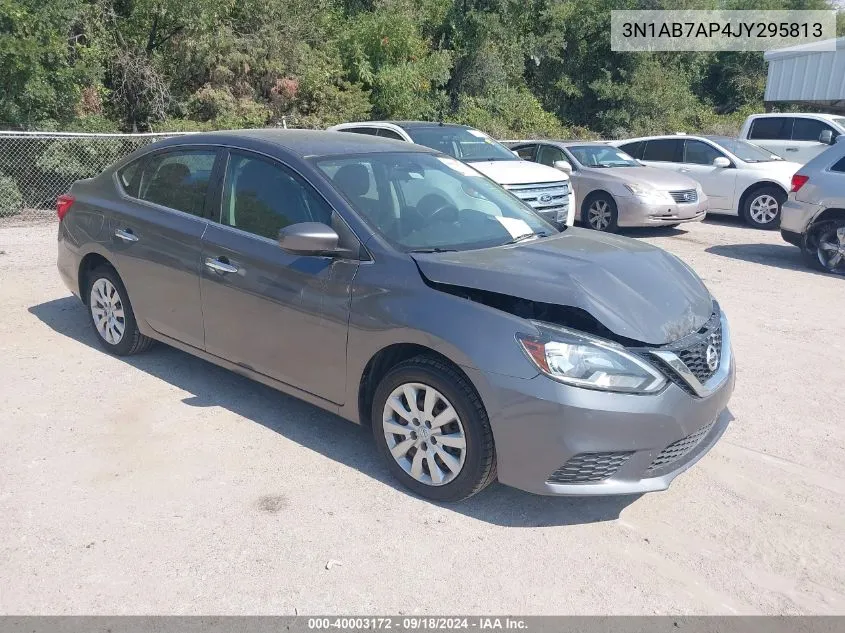 3N1AB7AP4JY295813 2018 Nissan Sentra S