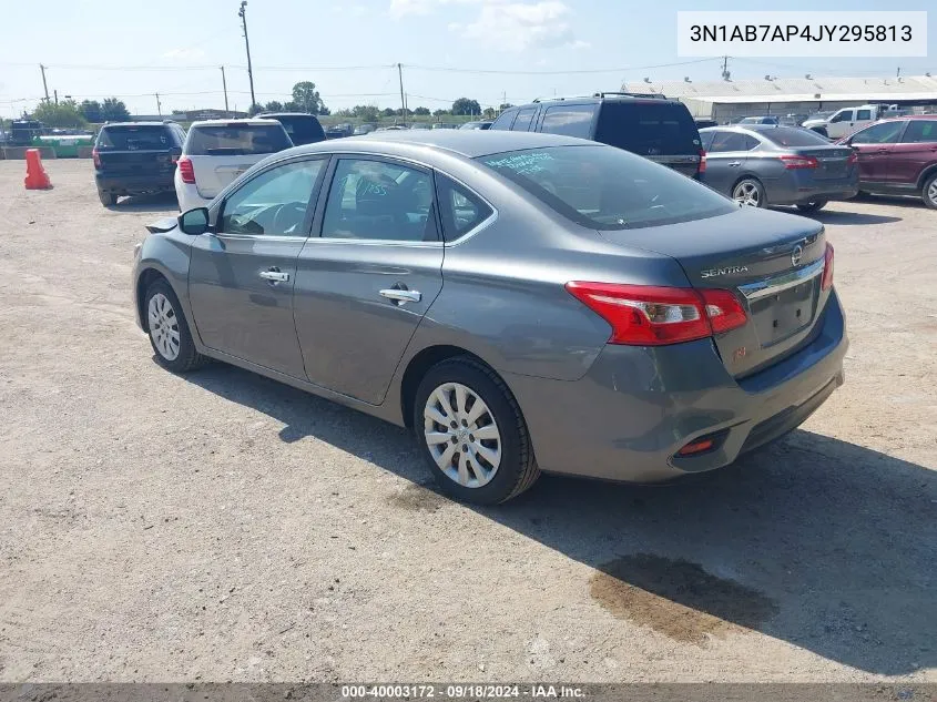 3N1AB7AP4JY295813 2018 Nissan Sentra S