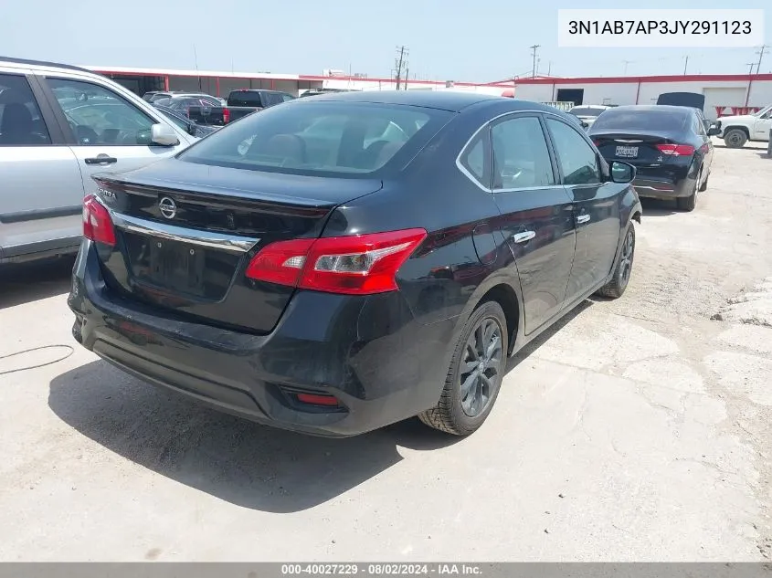 3N1AB7AP3JY291123 2018 Nissan Sentra S