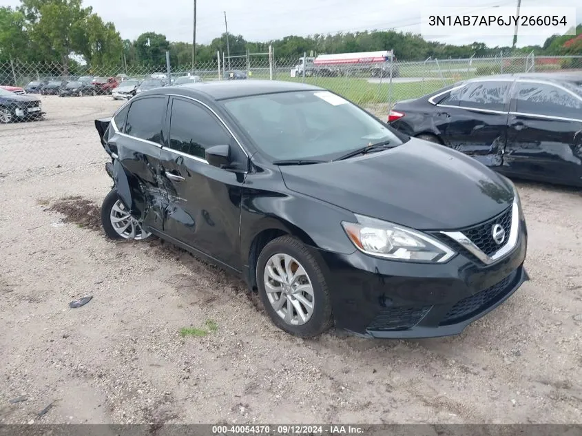 2018 Nissan Sentra S/Sv/Sr/Sl VIN: 3N1AB7AP6JY266054 Lot: 40054370