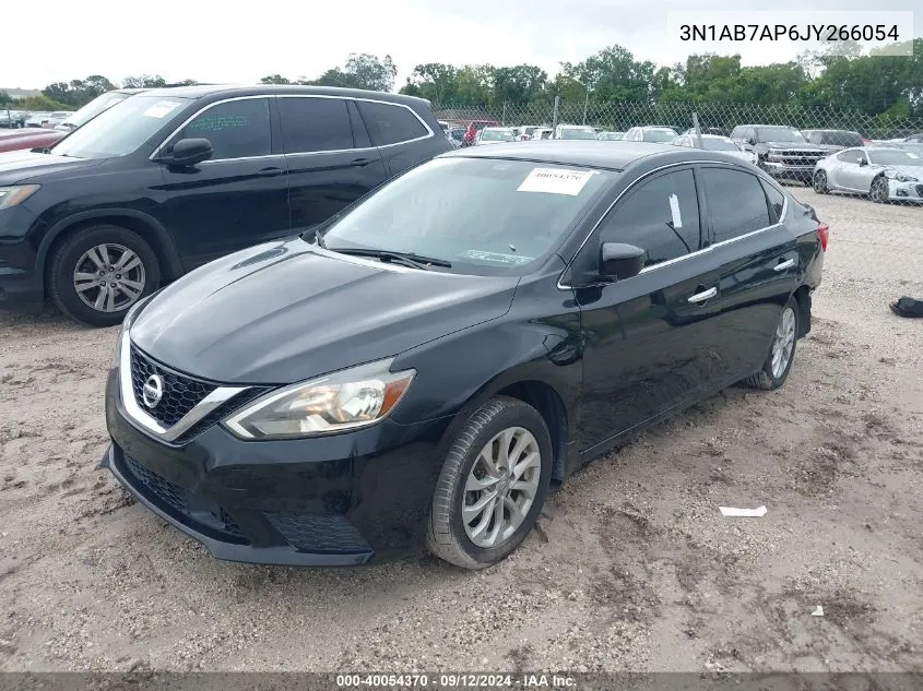 2018 Nissan Sentra S/Sv/Sr/Sl VIN: 3N1AB7AP6JY266054 Lot: 40054370