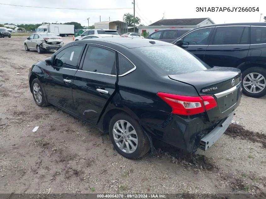 2018 Nissan Sentra S/Sv/Sr/Sl VIN: 3N1AB7AP6JY266054 Lot: 40054370