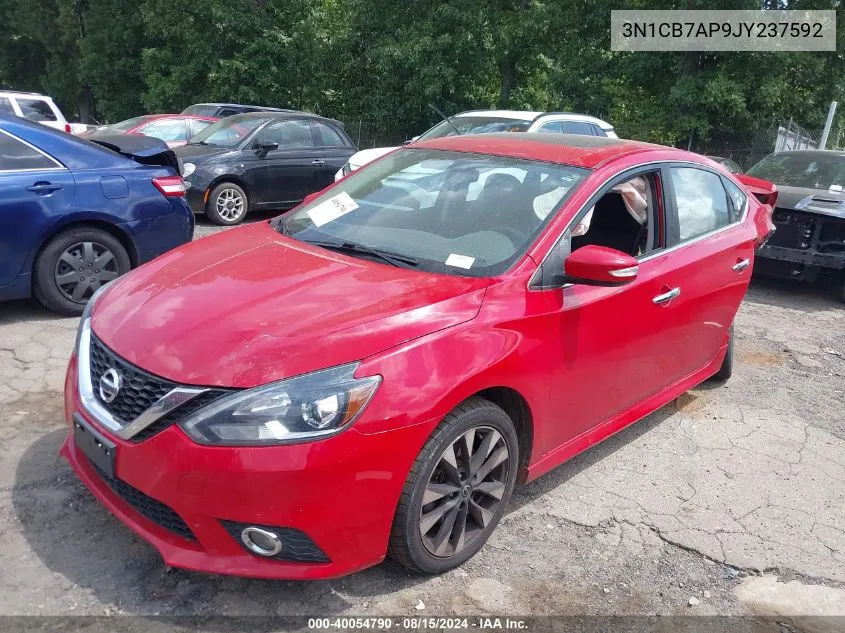 3N1CB7AP9JY237592 2018 Nissan Sentra Sr Turbo