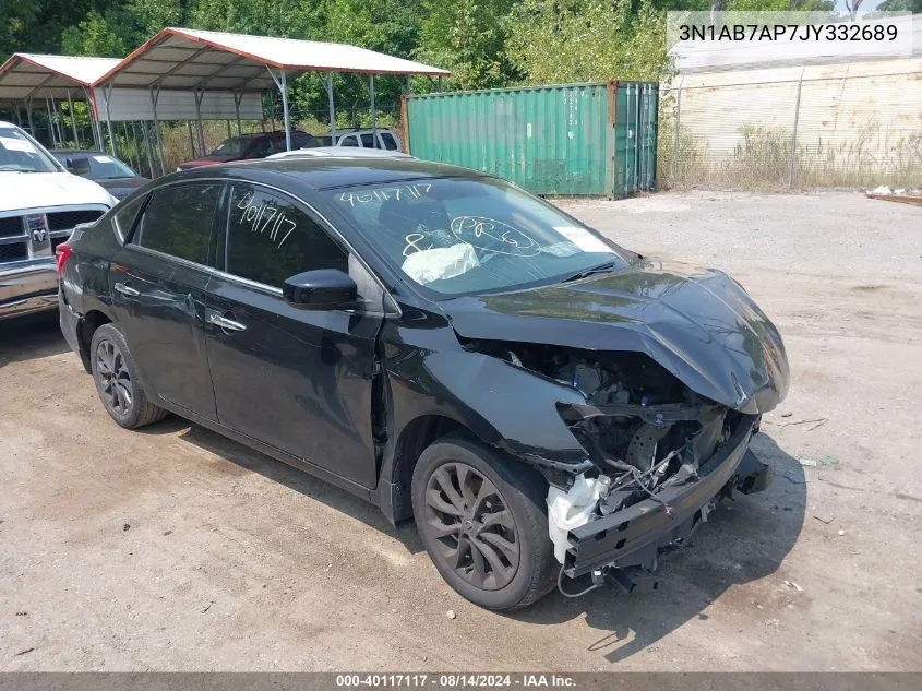 3N1AB7AP7JY332689 2018 Nissan Sentra S