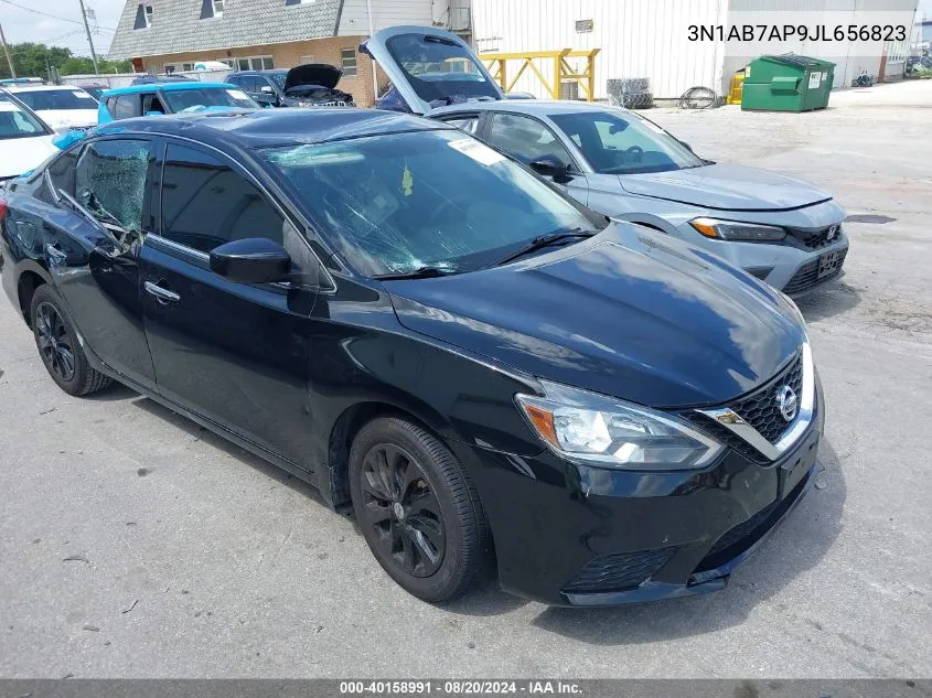 2018 Nissan Sentra Sv VIN: 3N1AB7AP9JL656823 Lot: 40158991