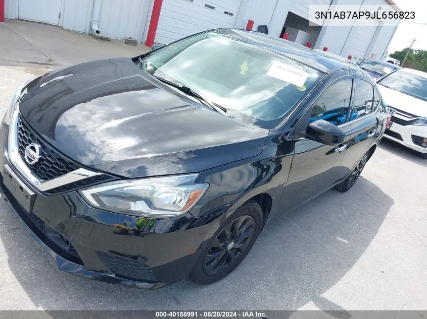 2018 Nissan Sentra Sv VIN: 3N1AB7AP9JL656823 Lot: 40158991