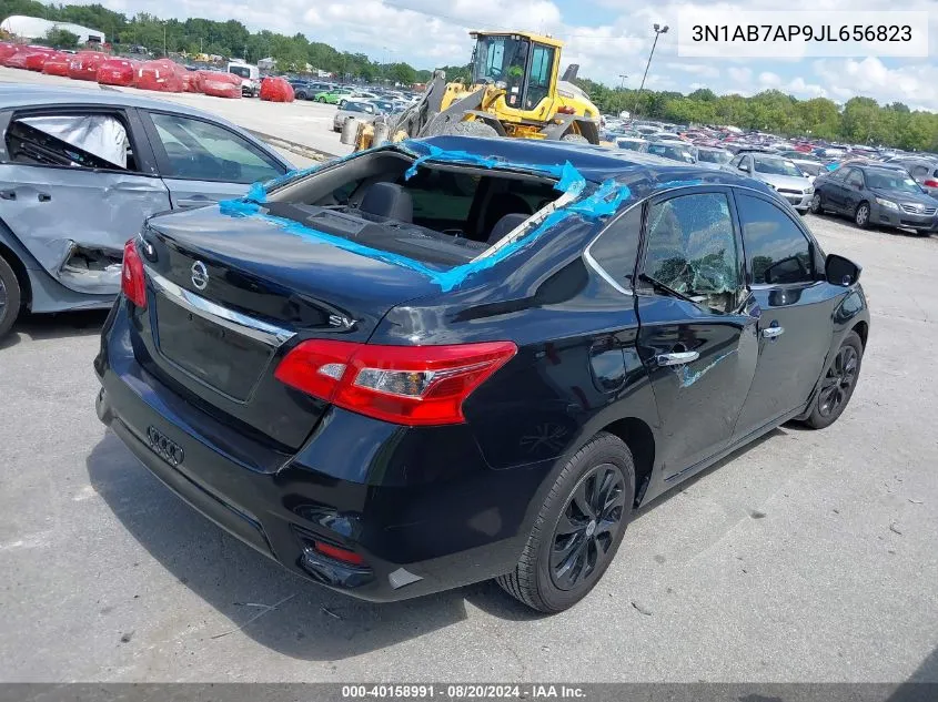 2018 Nissan Sentra Sv VIN: 3N1AB7AP9JL656823 Lot: 40158991