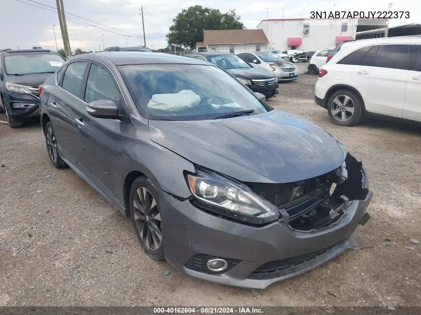 2018 Nissan Sentra S/Sv/Sr/Sl VIN: 3N1AB7AP0JY222373 Lot: 40162604