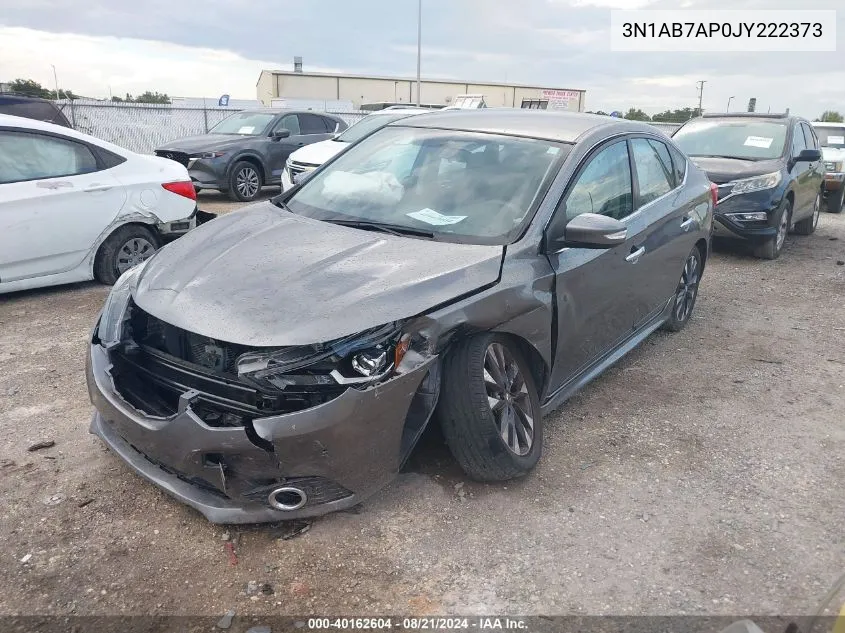 2018 Nissan Sentra S/Sv/Sr/Sl VIN: 3N1AB7AP0JY222373 Lot: 40162604