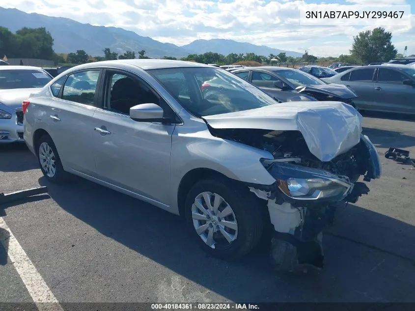 2018 Nissan Sentra S VIN: 3N1AB7AP9JY299467 Lot: 40184361