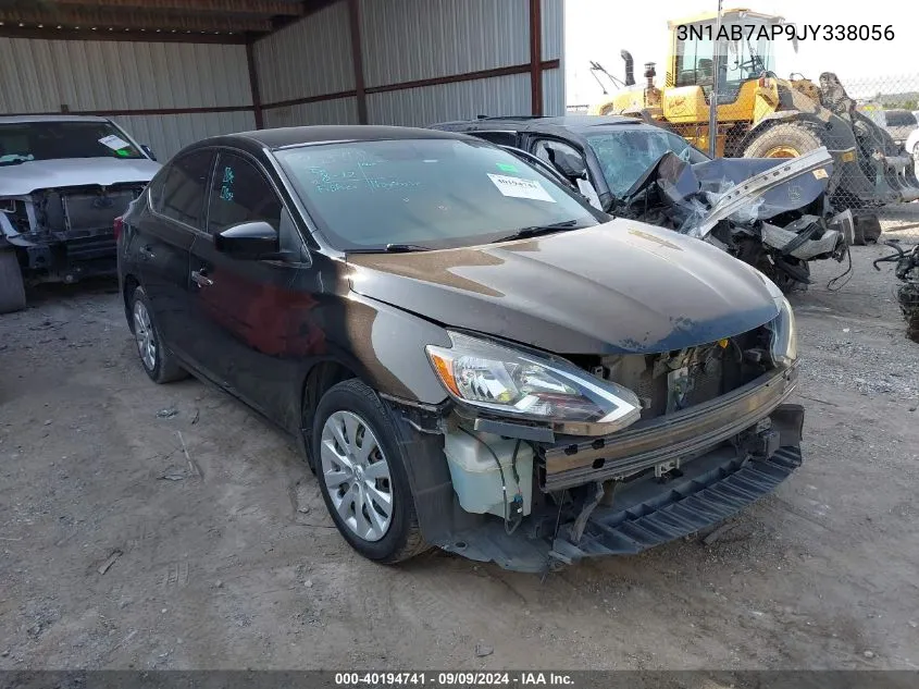 2018 Nissan Sentra S VIN: 3N1AB7AP9JY338056 Lot: 40194741